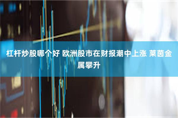 杠杆炒股哪个好 欧洲股市在财报潮中上涨 莱茵金属攀升